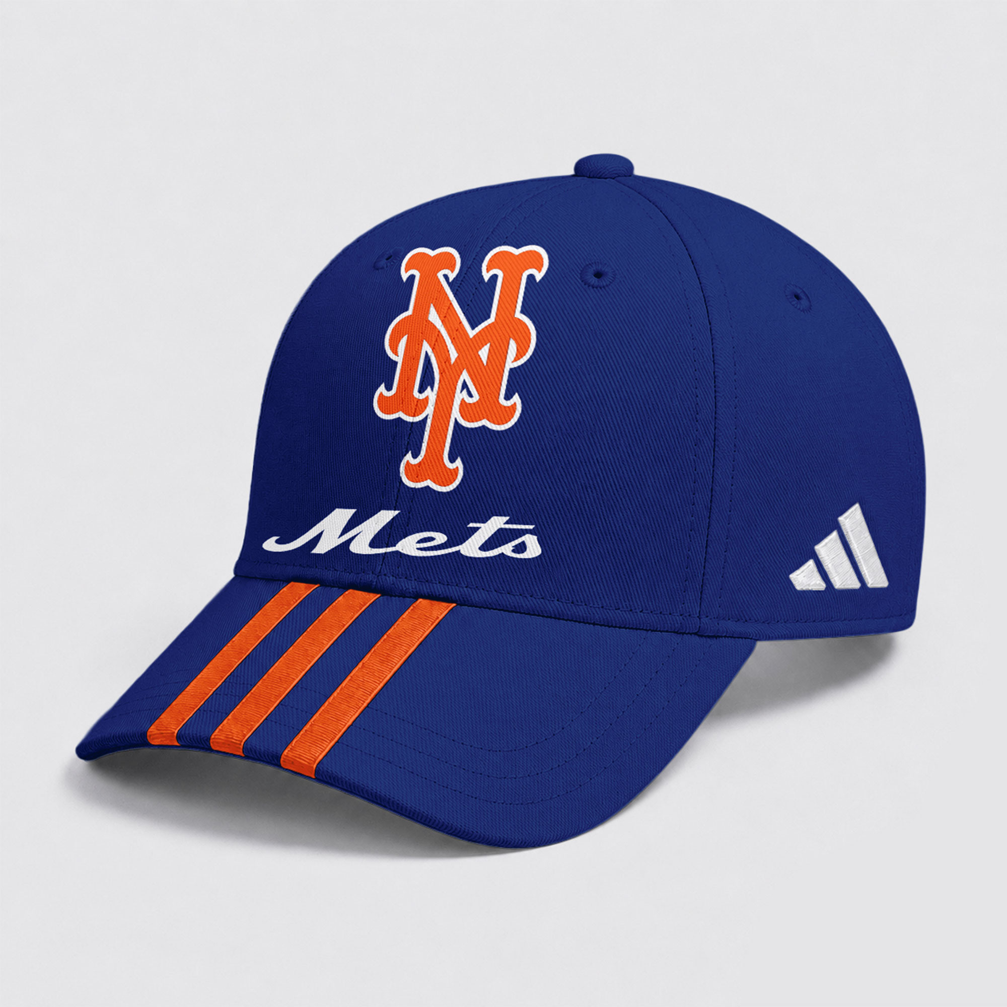 New York Mets | Premium MLB Signature Triple Stripe Fan Baseball Cap