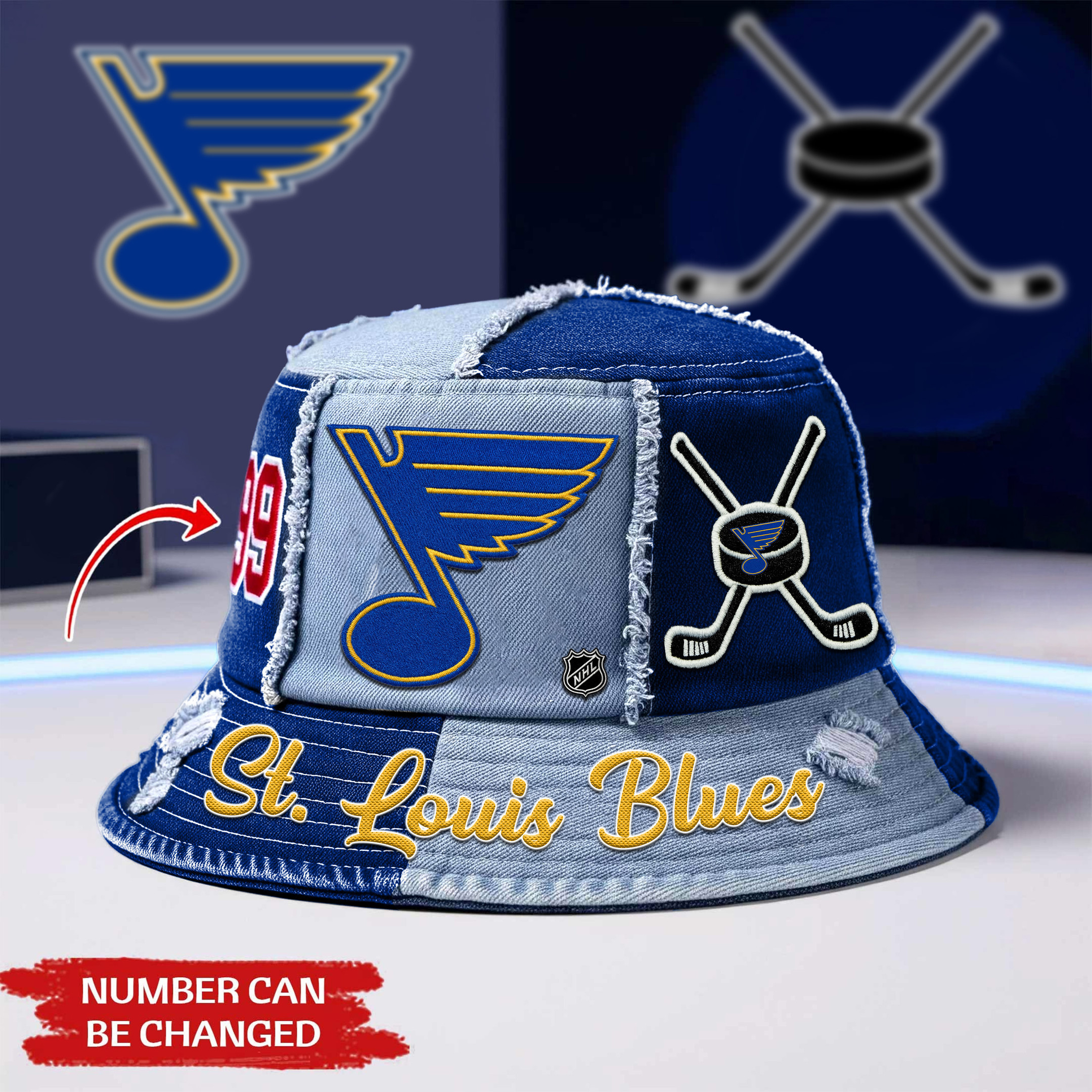 St. Louis Blues | Premium NHL Bucket Hat TD