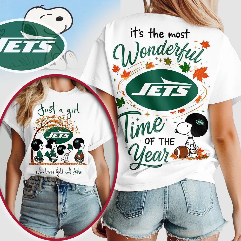 New York Jets | Premium NFL Fall Wonderful Time of the Year 3D Shirt NTH1
