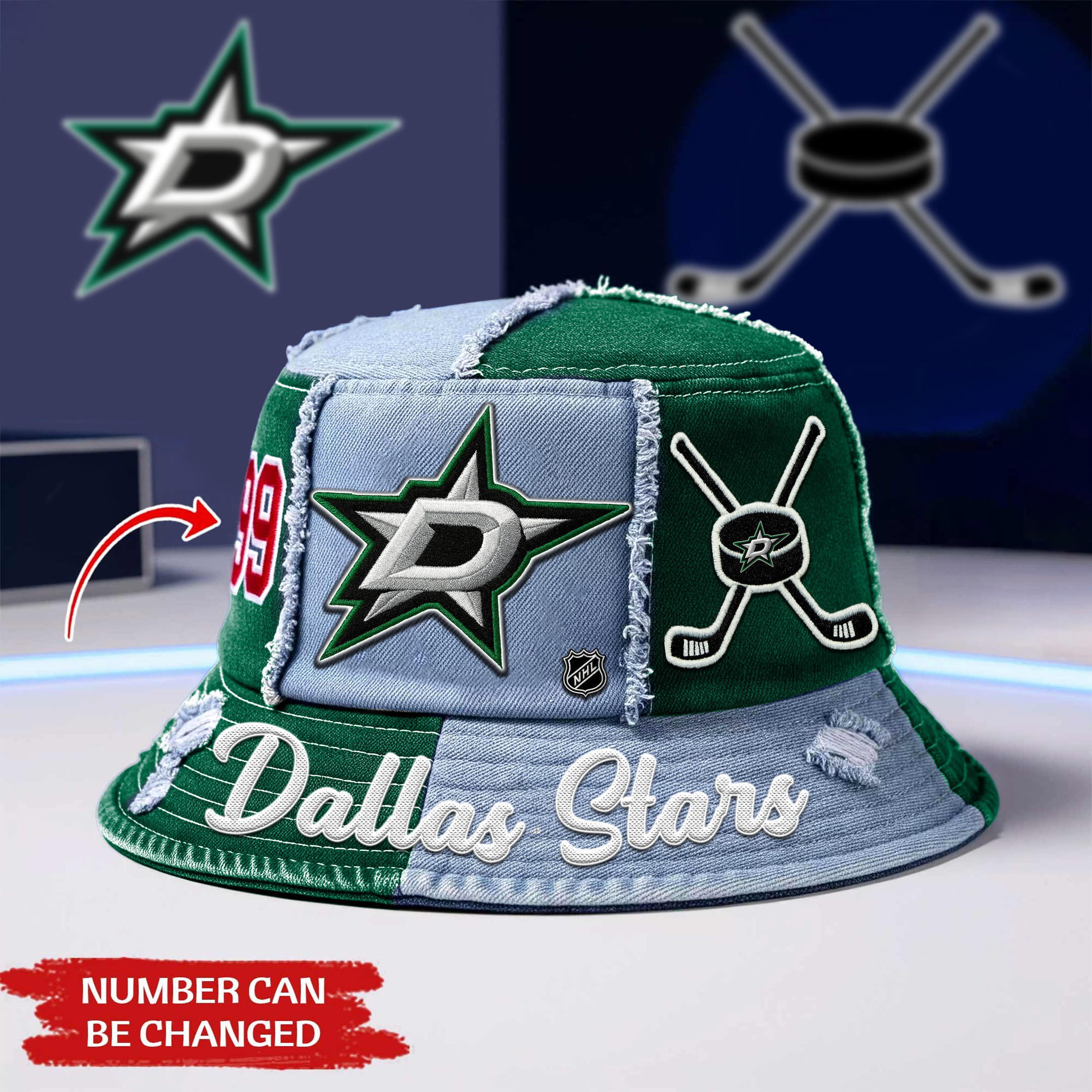 Dallas Stars | Premium NHL Bucket Hat TD