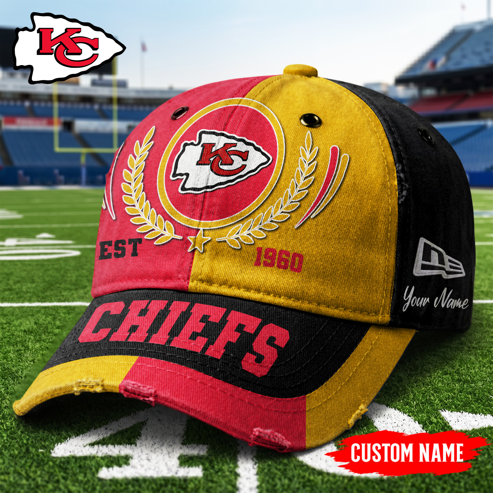 Kansas City Chiefs | Premium NFL Split Color New Era Cap TD