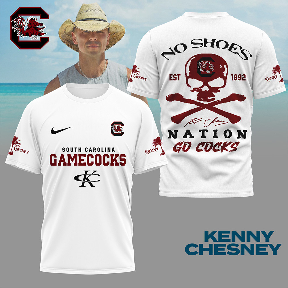 South Carolina Gamecocks | Premium NCAA Kenny Chesney Fan 3D Shirt NY