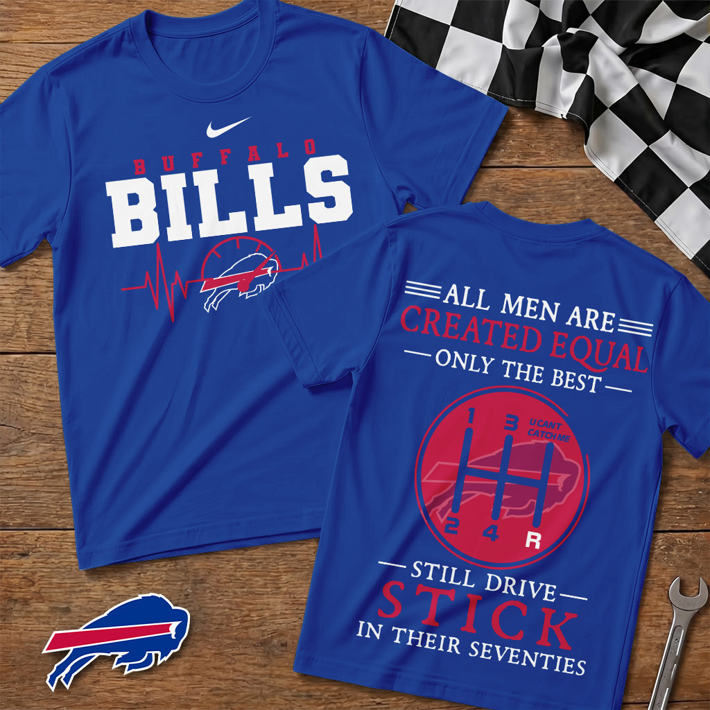 Buffalo Bills | Premium NFL Highspeed Heartbeat T-Shirt TD