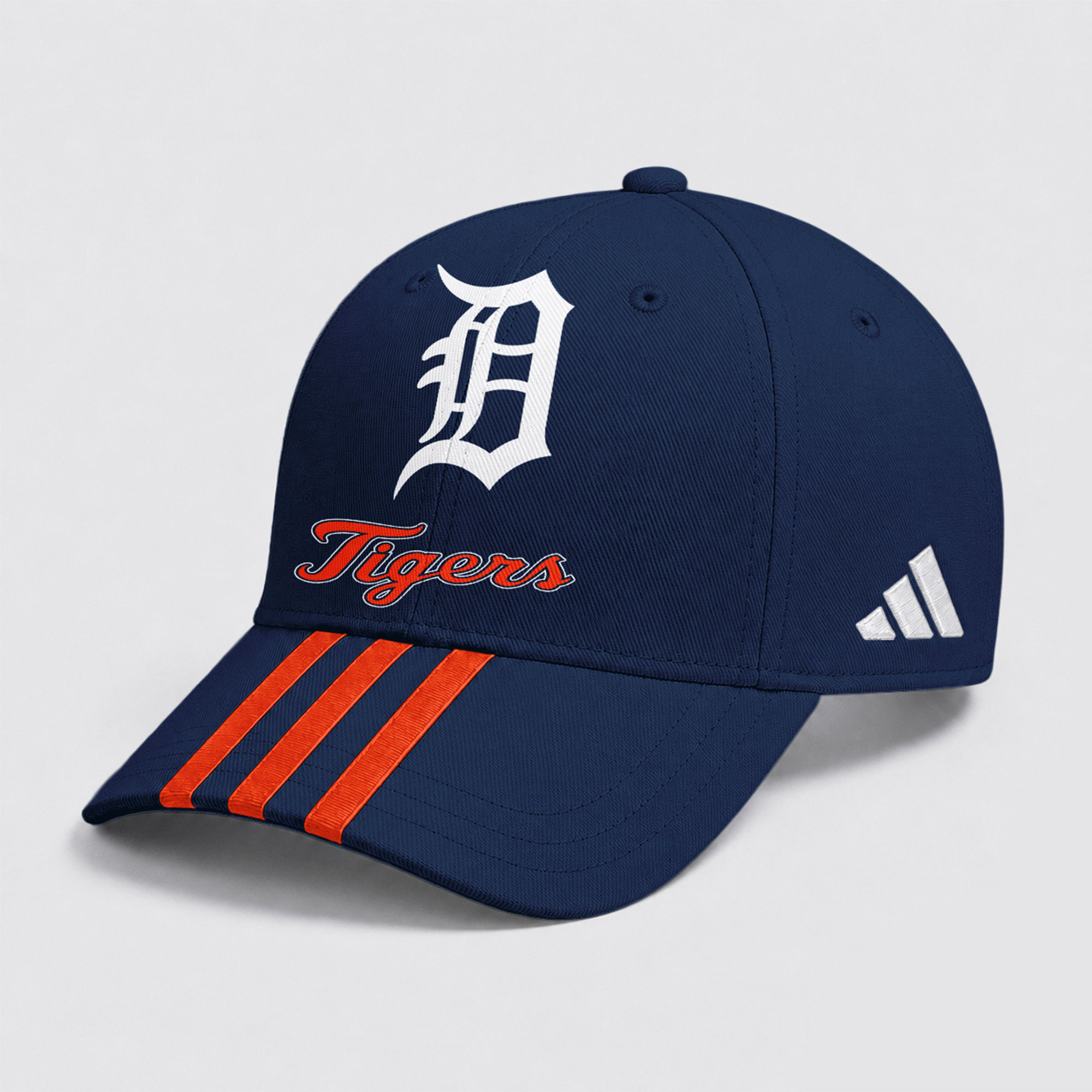 Detroit Tigers | Premium MLB Signature Triple Stripe Fan Baseball Cap