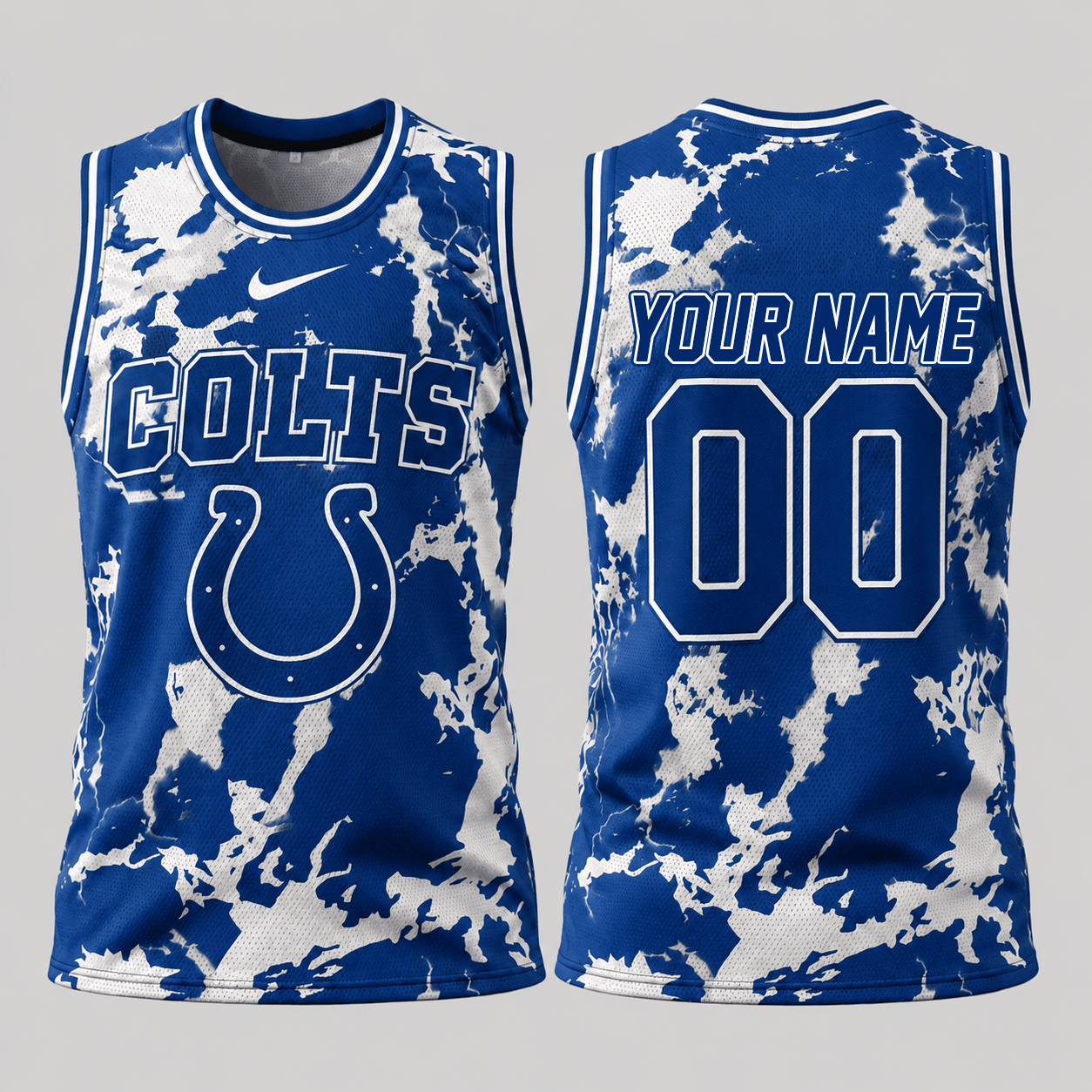 Indianapolis Colts | Premium NFL Paint Splash Performance Tank Top TD