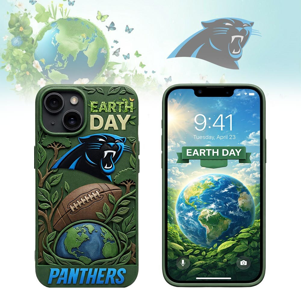 Carolina Panthers | Premium NFL Earth Day Phonecase HY