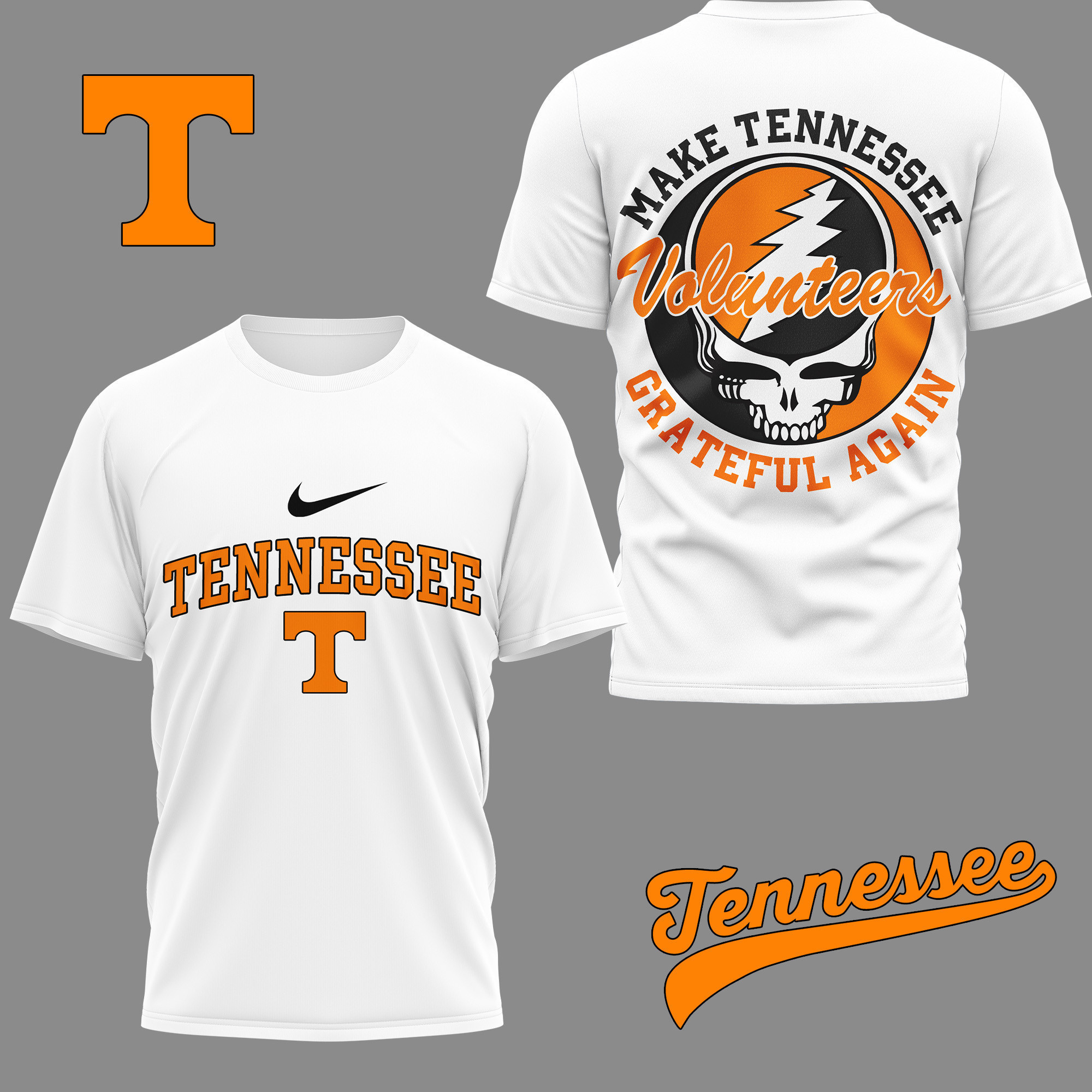Tennessee Volunteers | Premium NCAA Grateful Game Day 3D Shirt NY