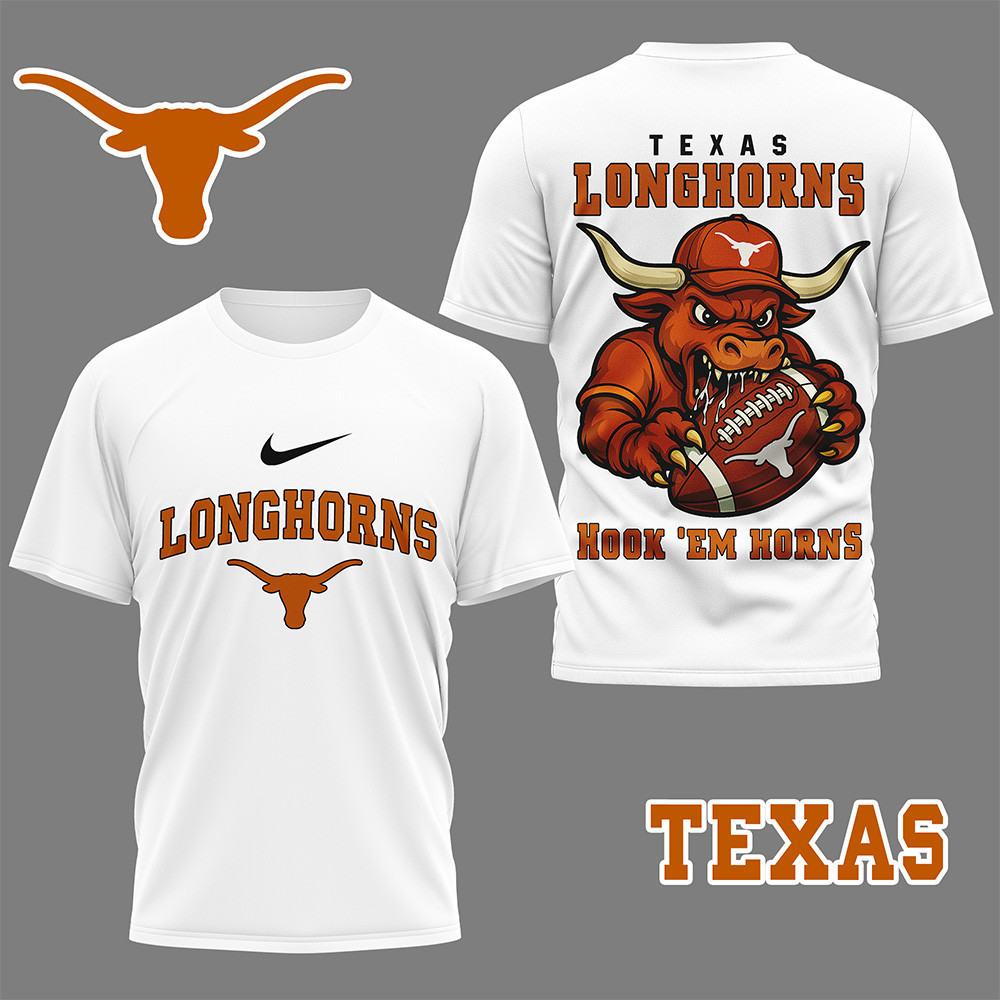 Texas Longhorns | Premium NCAA Nation Gear 3D Shirt NY