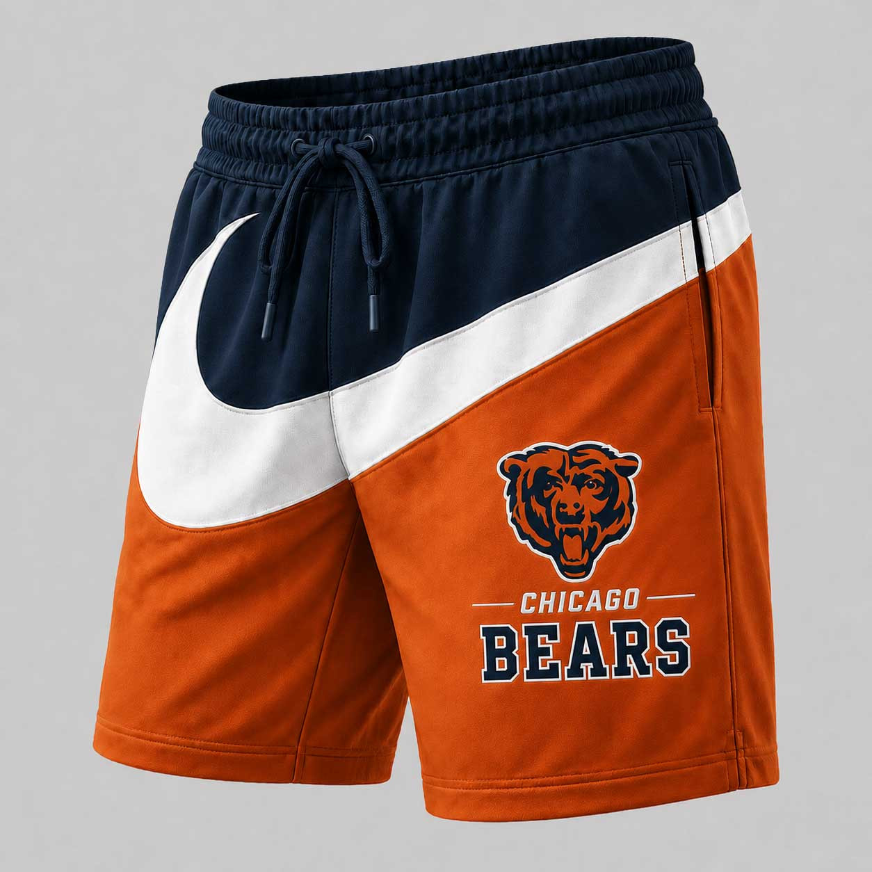 Chicago Bears | Premium NFL Swoosh Sports Shorts for Loyal Fans TD