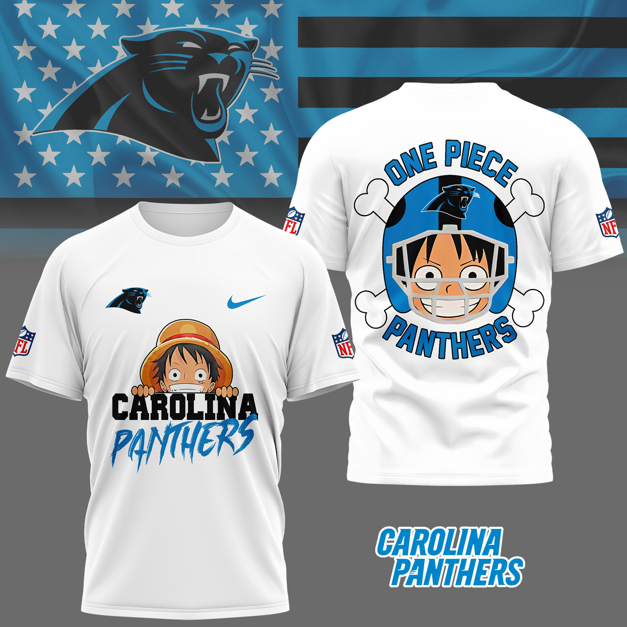 Carolina Panthers | Premium NFL One Piece Fan 3D Shirt NY