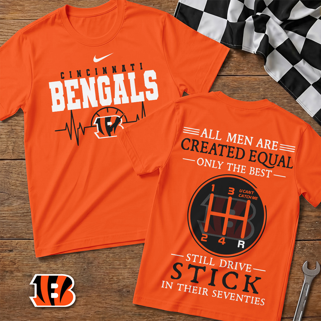 Cincinnati Bengals | Premium NFL Highspeed Heartbeat T-Shirt TD