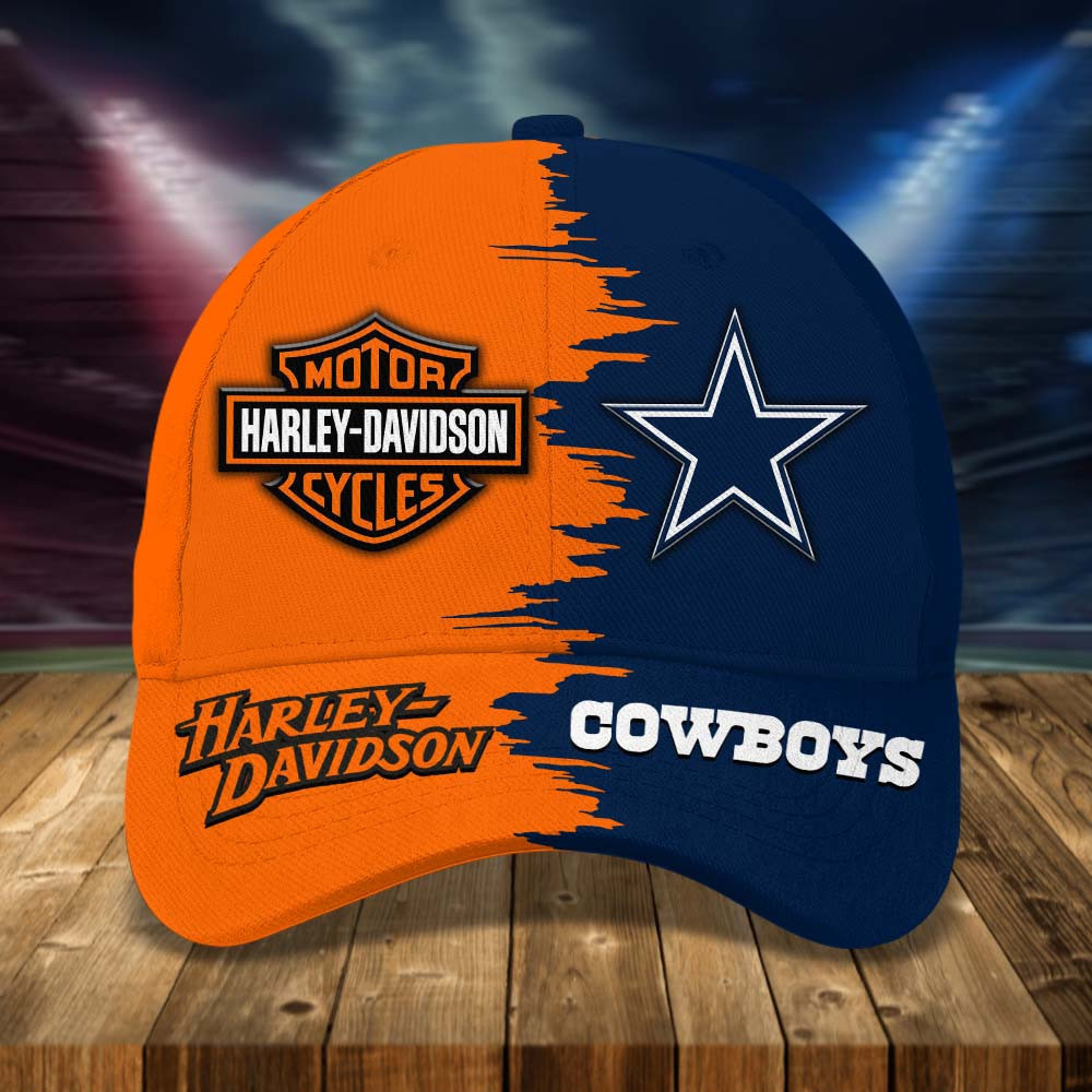 Dallas Cowboys | Premium Classic NFL & Harley-Davidson Cap