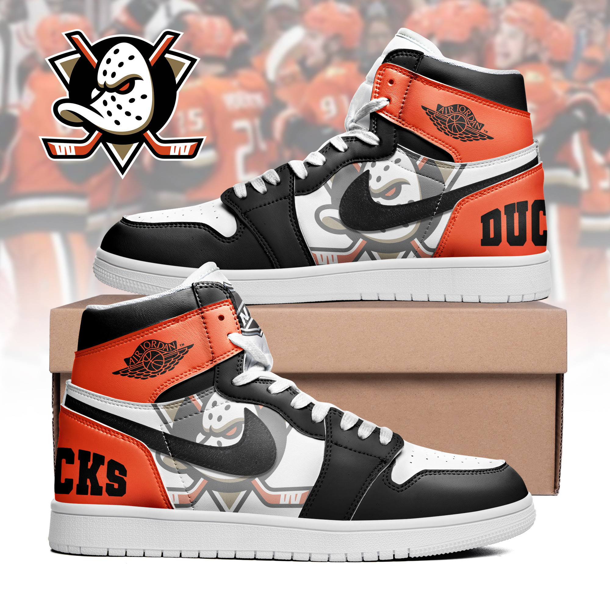 Anaheim Ducks | Premium NHL Teams High Top Sneakers HY