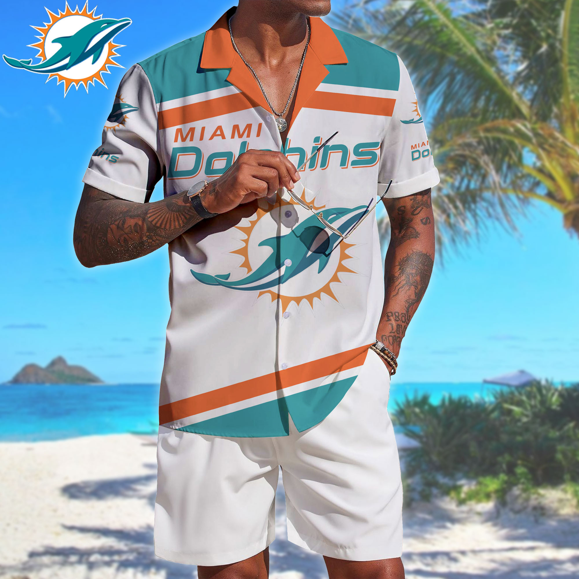 Miami Dolphins | Premium NFL Summer Beach Hawaiian Shirt NTH1
