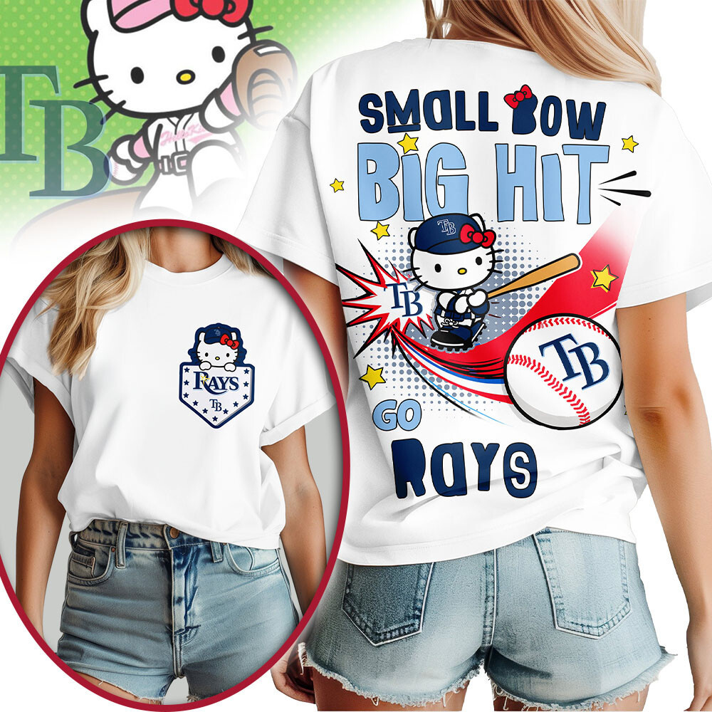 Tampa Bay Rays | Premium MLB Hello Kitty Women Shirt HY