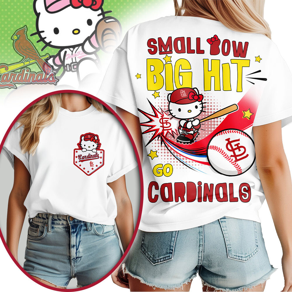 St. Louis Cardinals | Premium MLB Hello Kitty Women Shirt HY