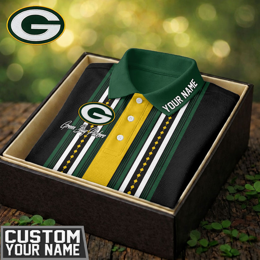 Green Bay Packers | Premium NFL Legacy Sport Custom Polo TD