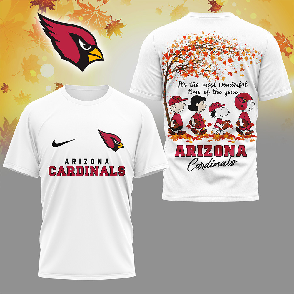 Arizona Cardinals | Premium NFL Fall Season 3D Shirt HI