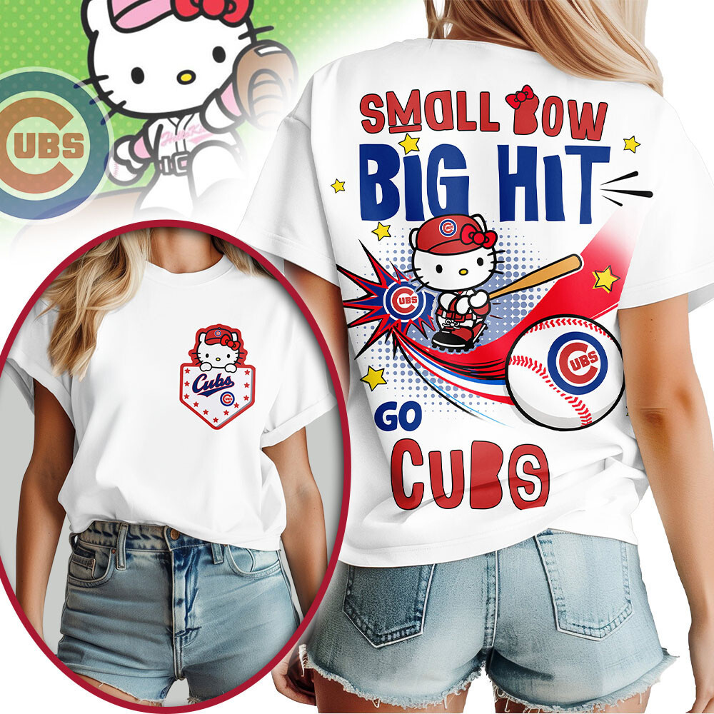 Chicago Cubs | Premium MLB Hello Kitty Women Shirt HY
