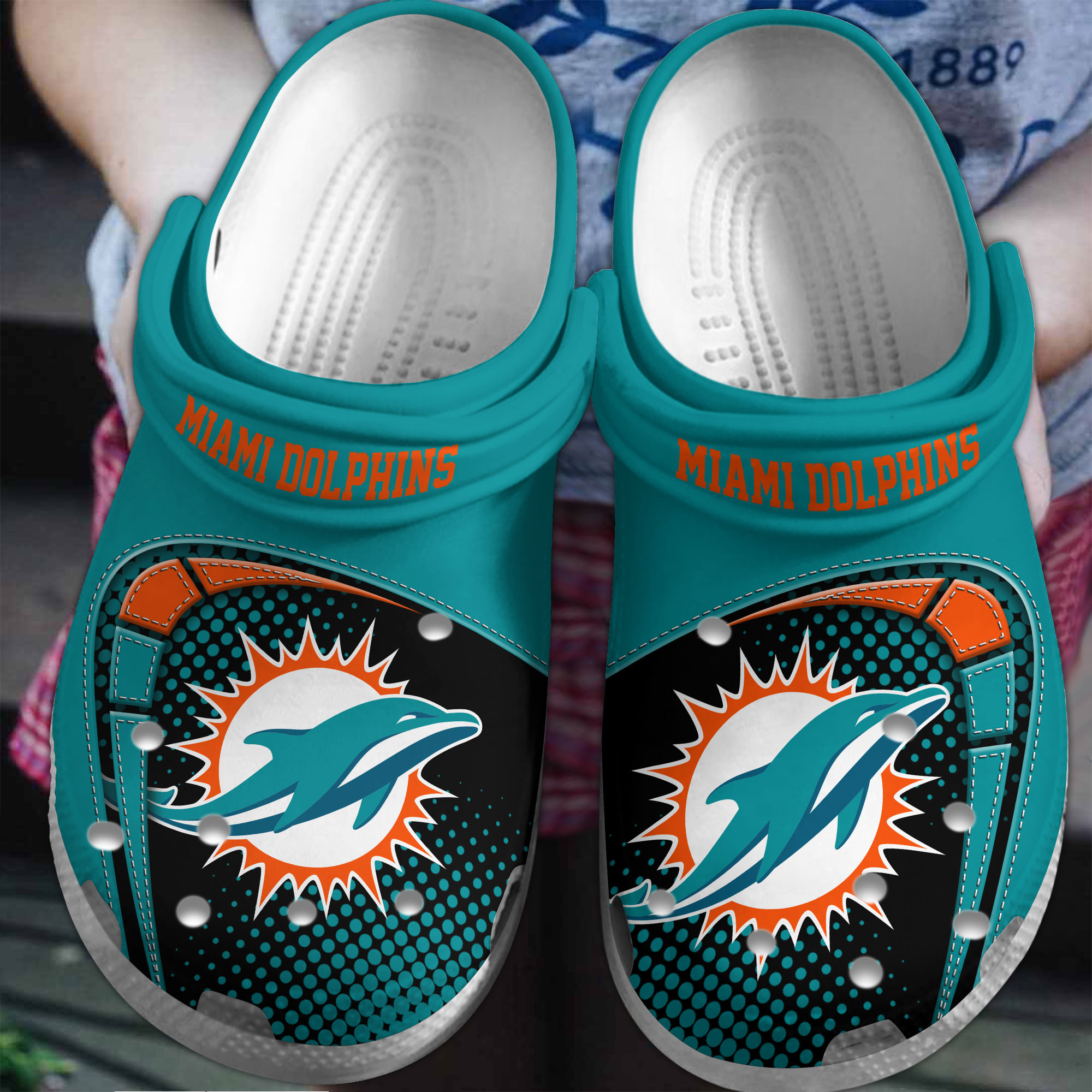 Miami Dolphins | Premium NFL Crocs Shoes NY