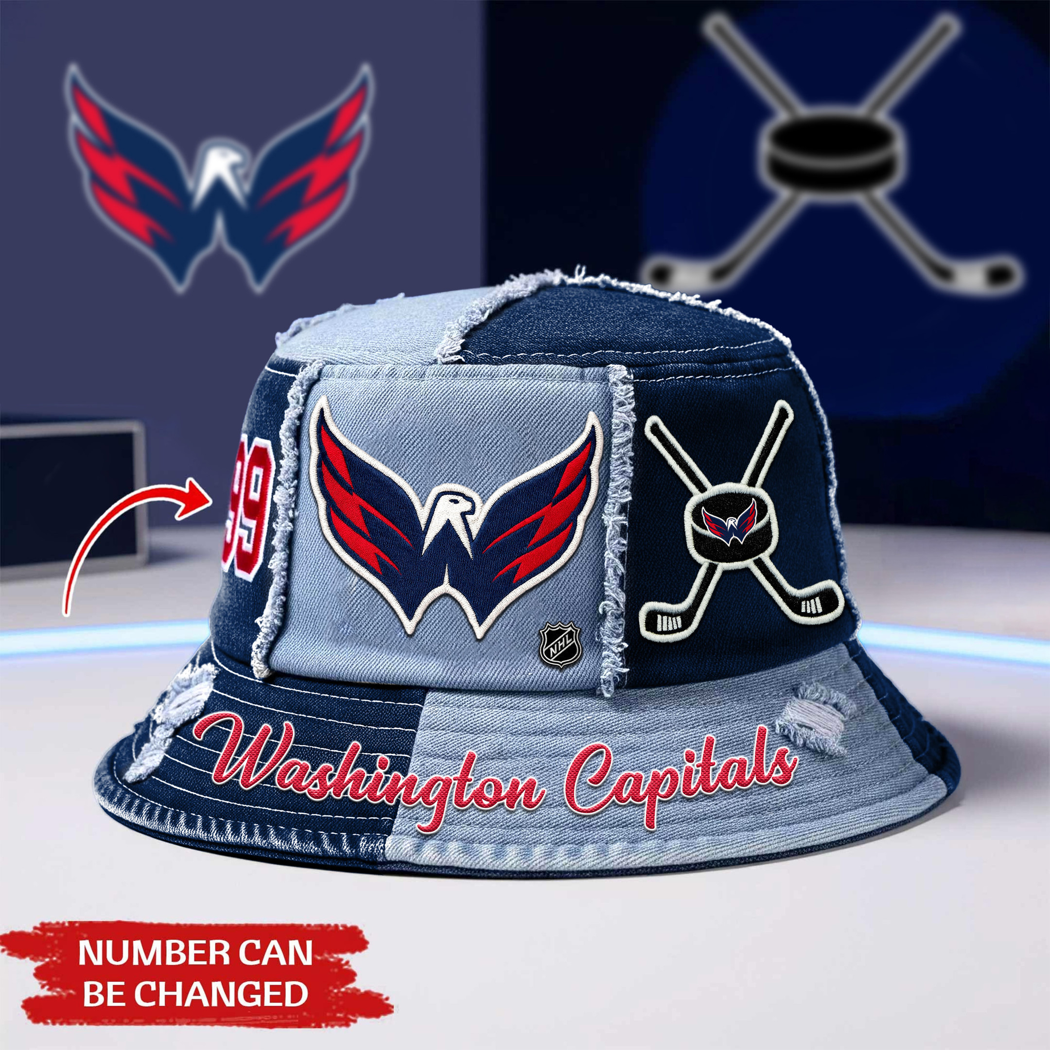 Washington Capitals | Premium NHL Bucket Hat TD