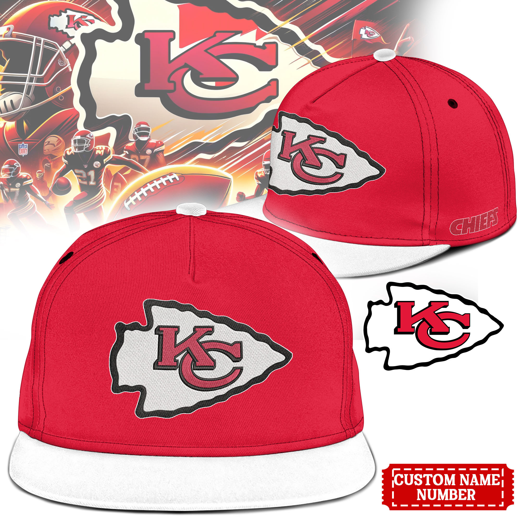 Kansas City Chiefs | Premium NFL Heritage Cap NTH1