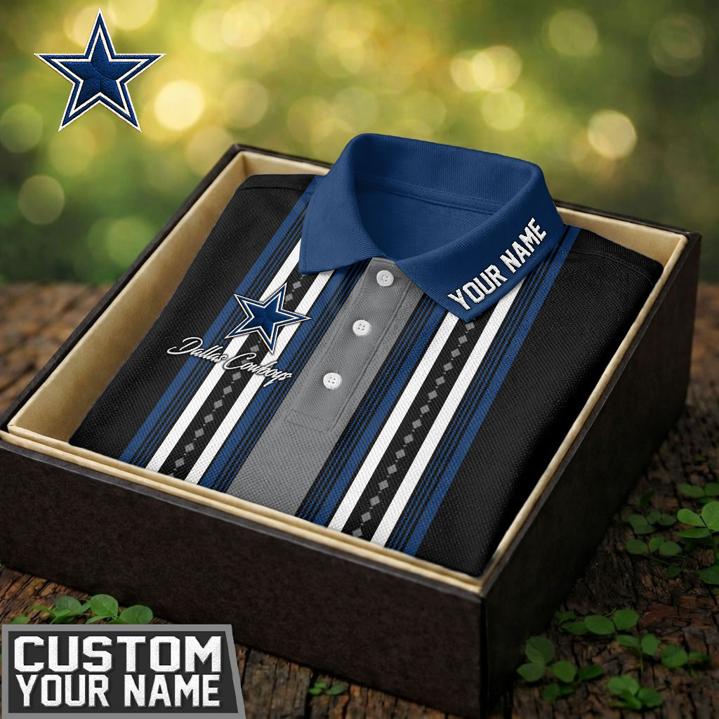 Dallas Cowboys | Premium NFL Legacy Sport Custom Polo TD