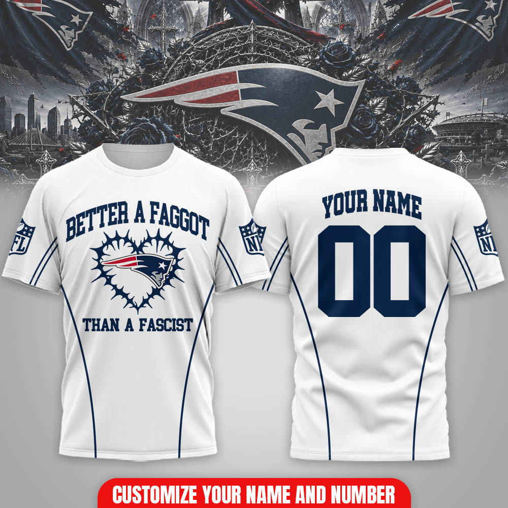 New England Patriots | Premium NFL Love Wins Team 3D Shirt NTH1