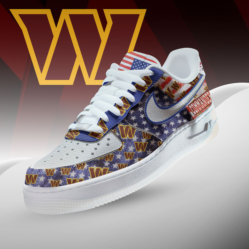 Washington Commanders | Premium NFL 250 Years Of America AF1 Shoes HY