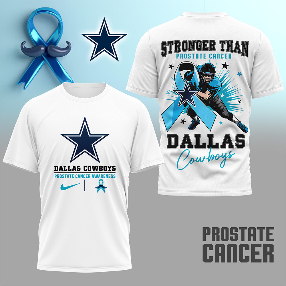 Dallas Cowboys | Premium NFL Prostate Cancer Awareness Month Shirt HI