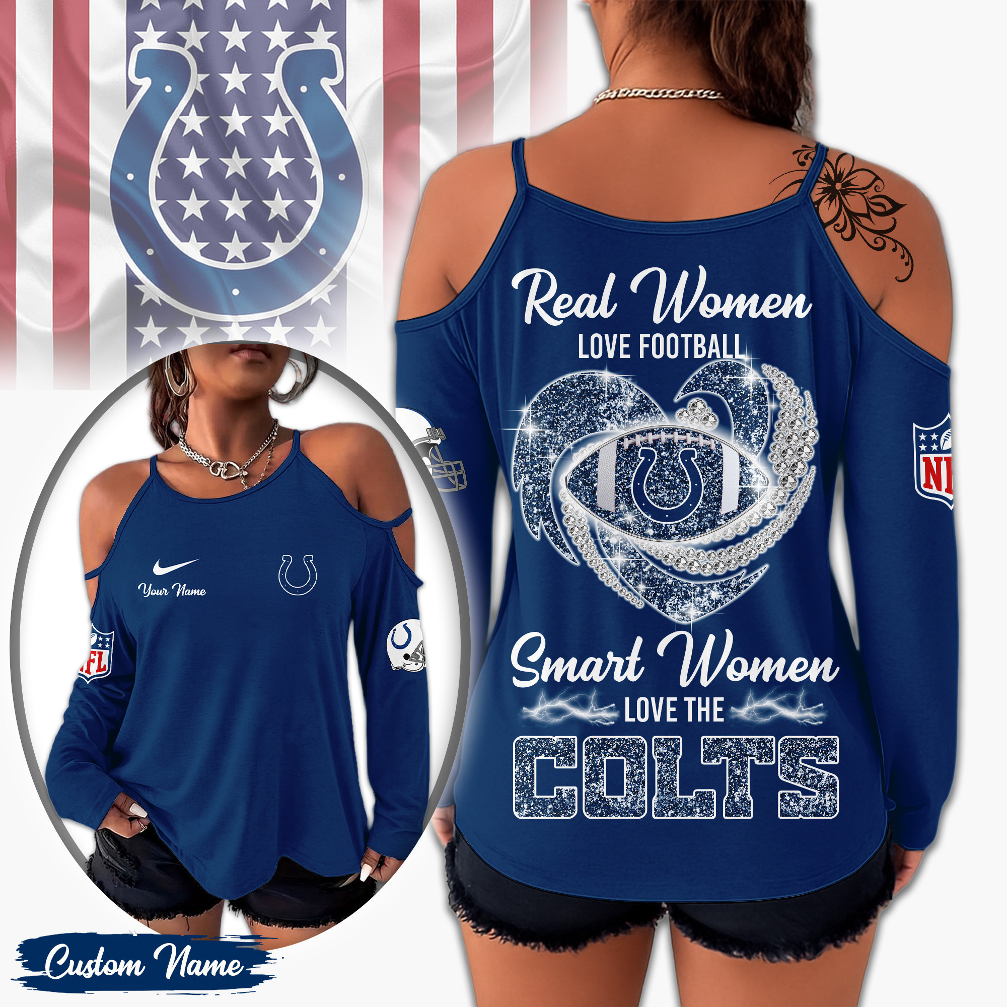 Indianapolis Colts | Premium NFL Lady Tshirt TD
