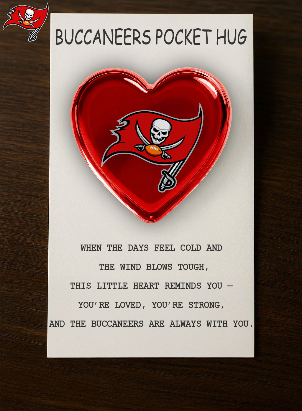 Tampa Bay Buccaneers | Premium NFL Pocket Hug TD