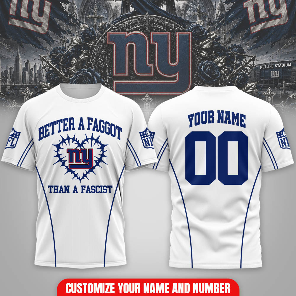 New York Giants | Premium NFL Love Wins Team 3D Shirt NTH1