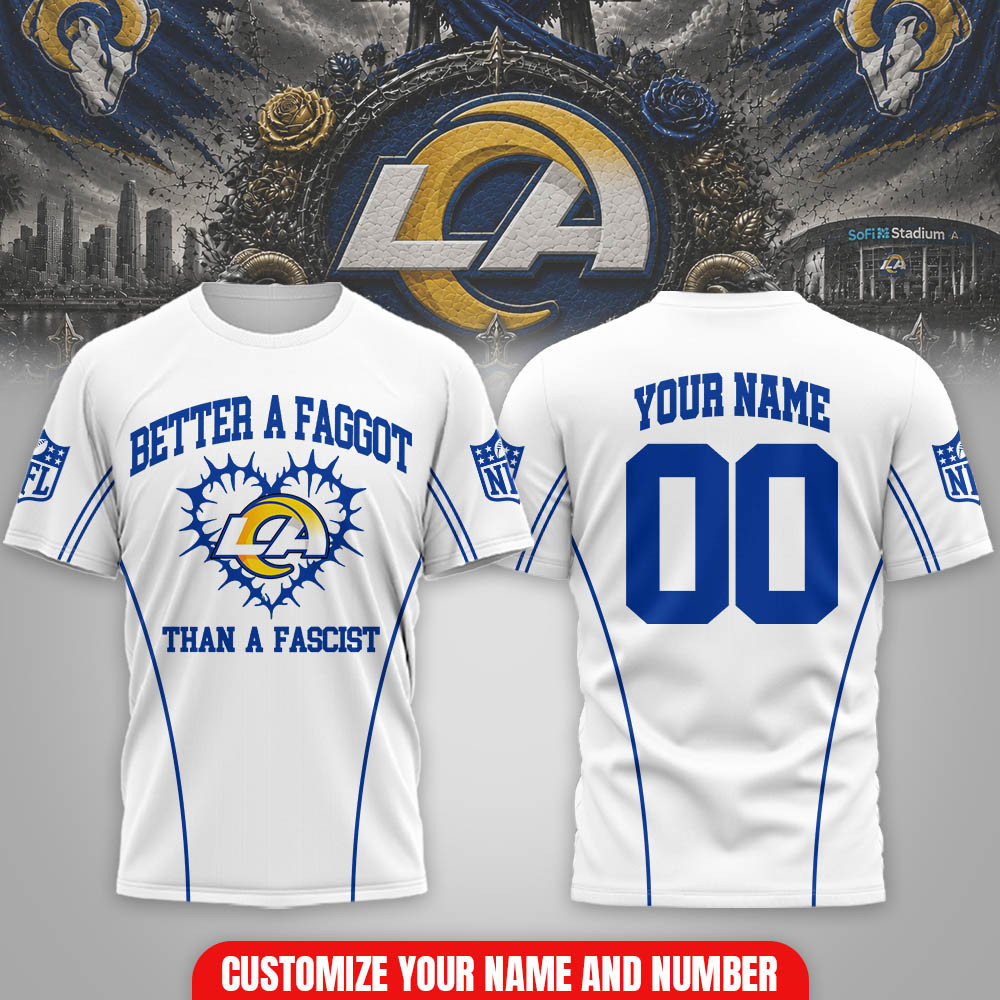 Los Angeles Rams | Premium NFL Love Wins Team 3D Shirt NTH1