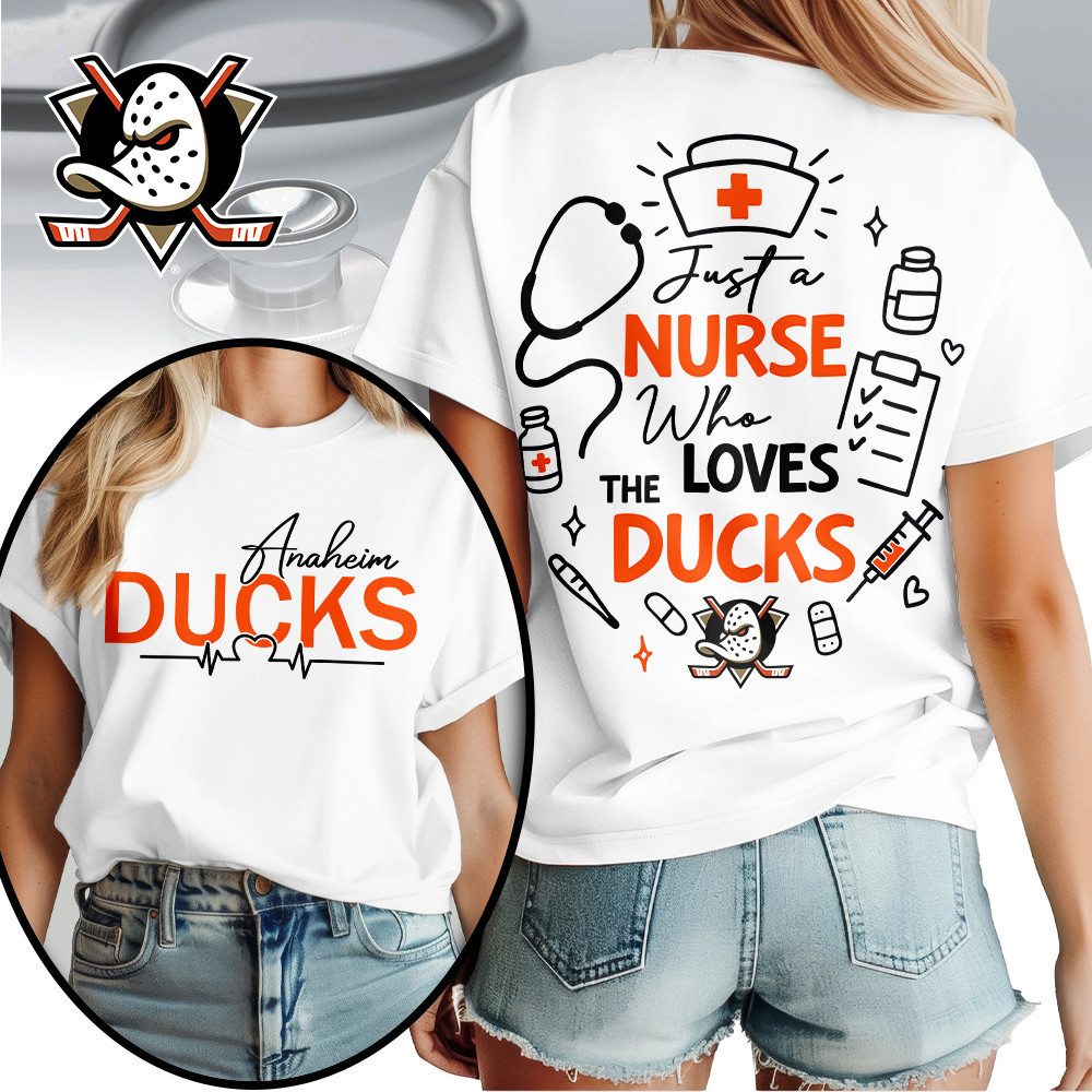 Anaheim Ducks | Premium NHL Fan Nurse 3D Shirt HY