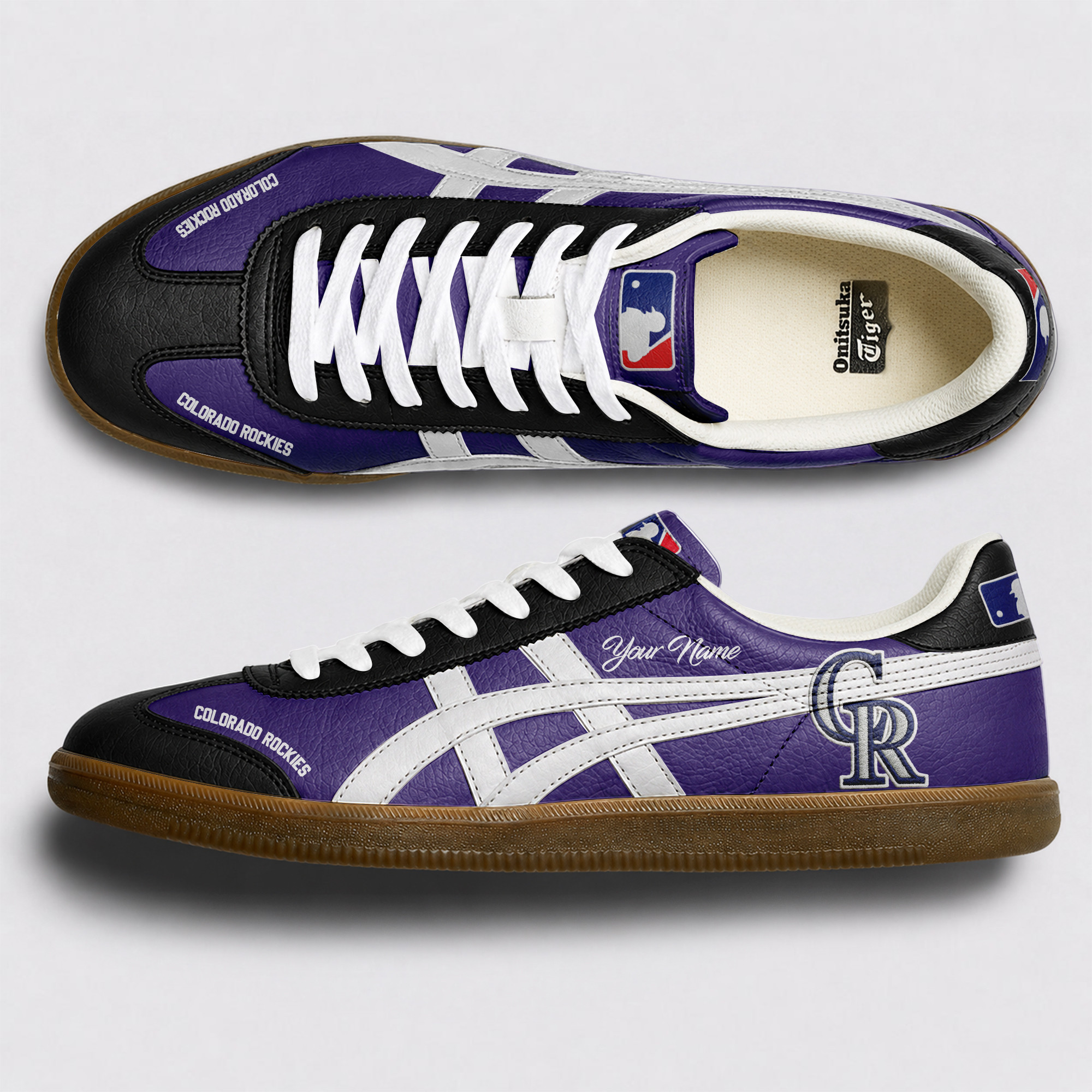 Colorado Rockies | Premium MLB Customized Baseball Tiger Shoes TD