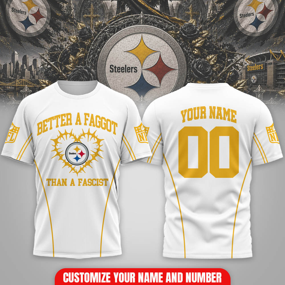 Pittsburgh Steelers | Premium NFL Love Wins Team 3D Shirt NTH1