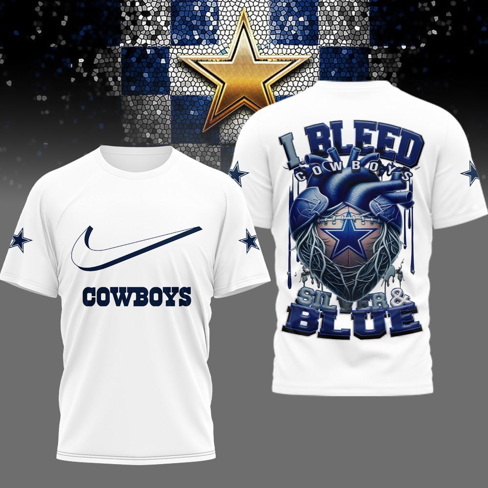 Dallas Cowboys | Premium NFL I Bleed 3D Shirt HI