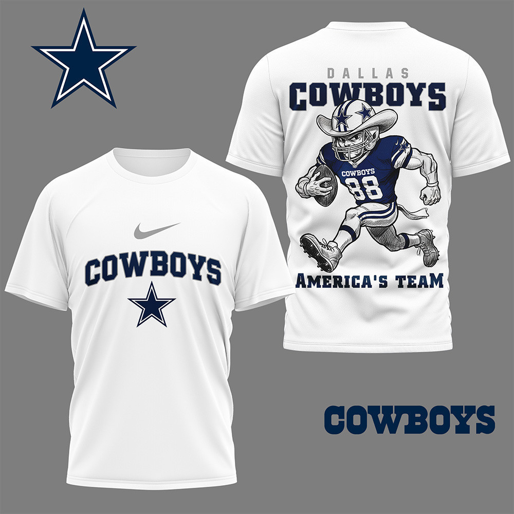 Dallas Cowboys | Premium NFL Nation Gear 3D Shirt NY