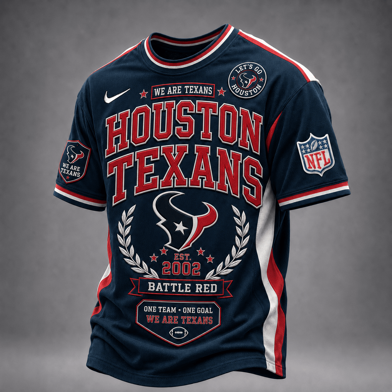 Houston Texans | Premium NFL Classic Game Day Football Fan T-Shirt TD