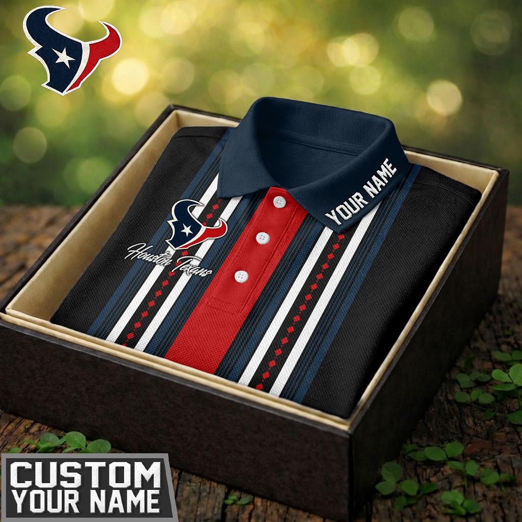 Houston Texans | Premium NFL Legacy Sport Custom Polo TD