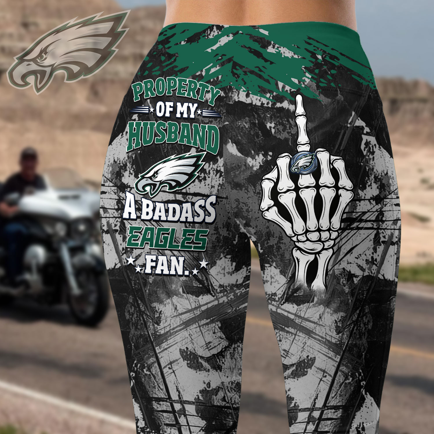 Philadelphia Eagles | Premium NFL Fan Wife Stretch Leggings HY