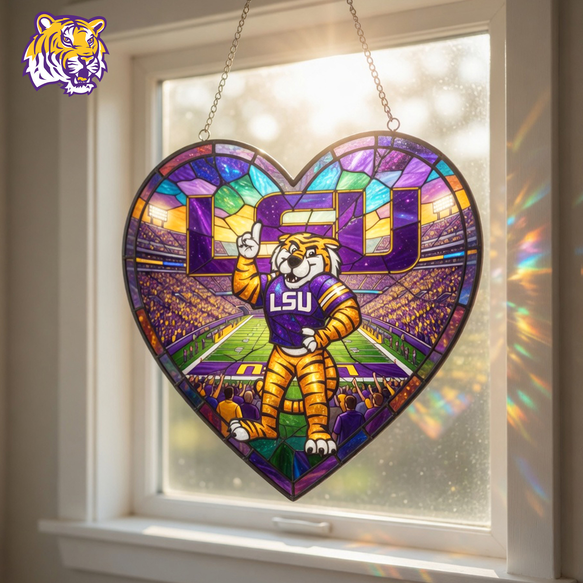LSU Tigers | Premium NCAA Game Day Suncatcher NY