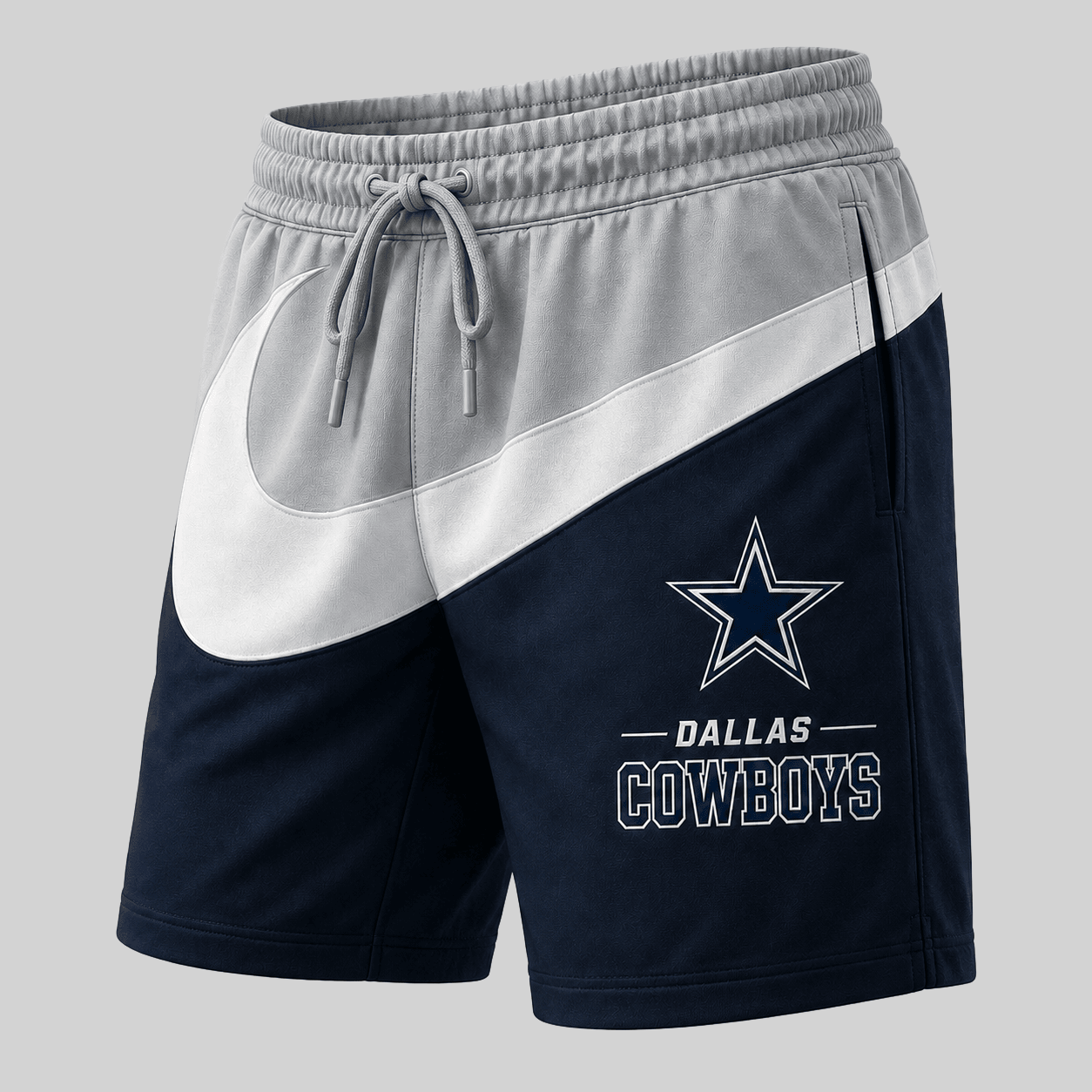 Dallas Cowboys | Premium NFL Swoosh Sports Shorts for Loyal Fans TD