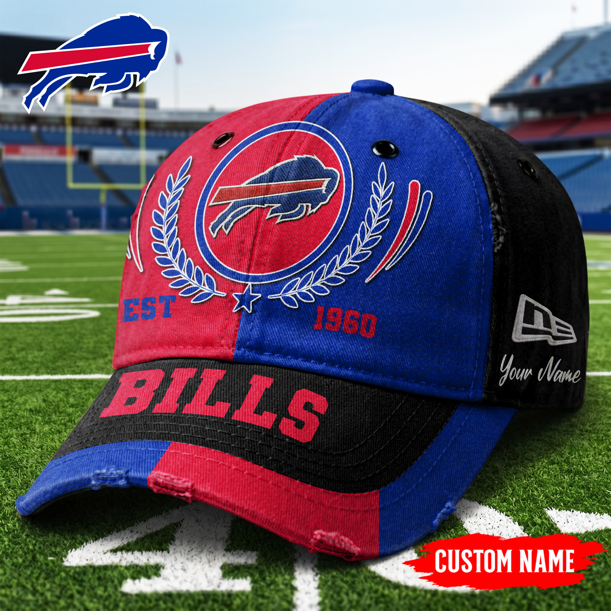 Buffalo Bills | Premium NFL Split Color New Era Cap TD