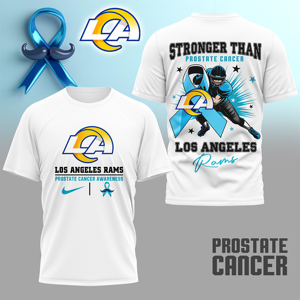 Los Angeles Rams | Premium NFL Prostate Cancer Awareness Month Shirt HI