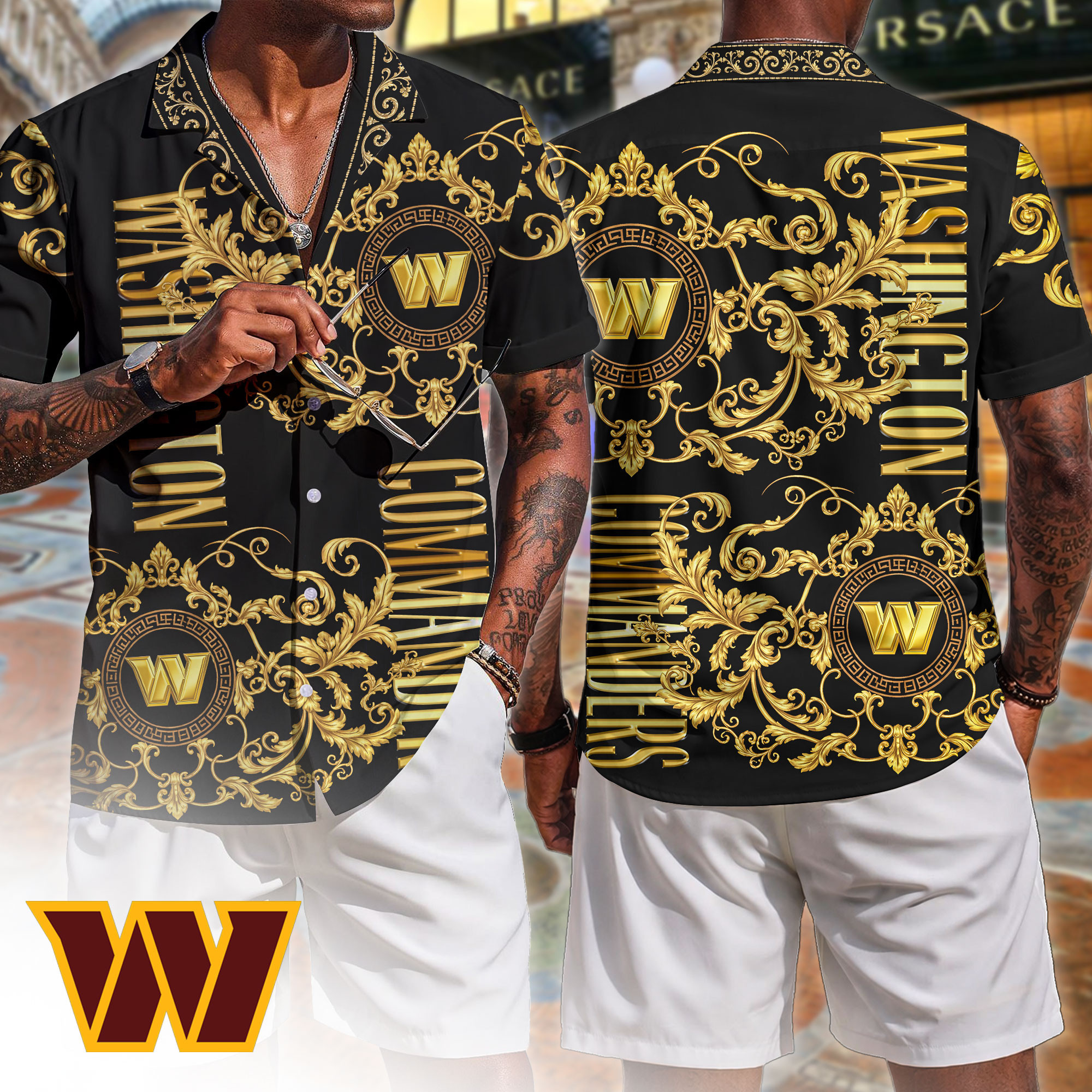 Washington Commanders | Premium NFL Luxury Hawaiian Shirt HY