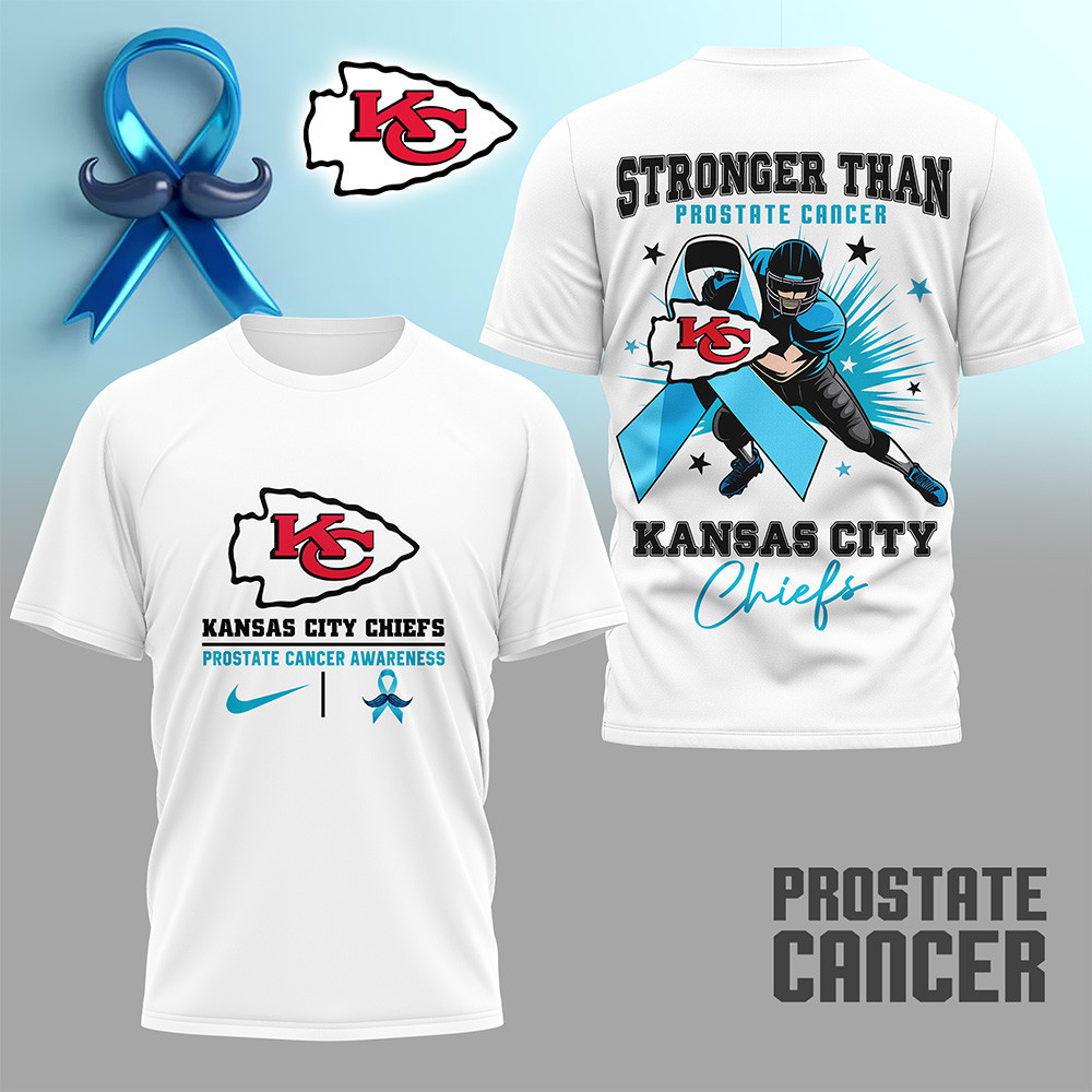 Kansas City Chiefs | Premium NFL Prostate Cancer Awareness Month Shirt HI