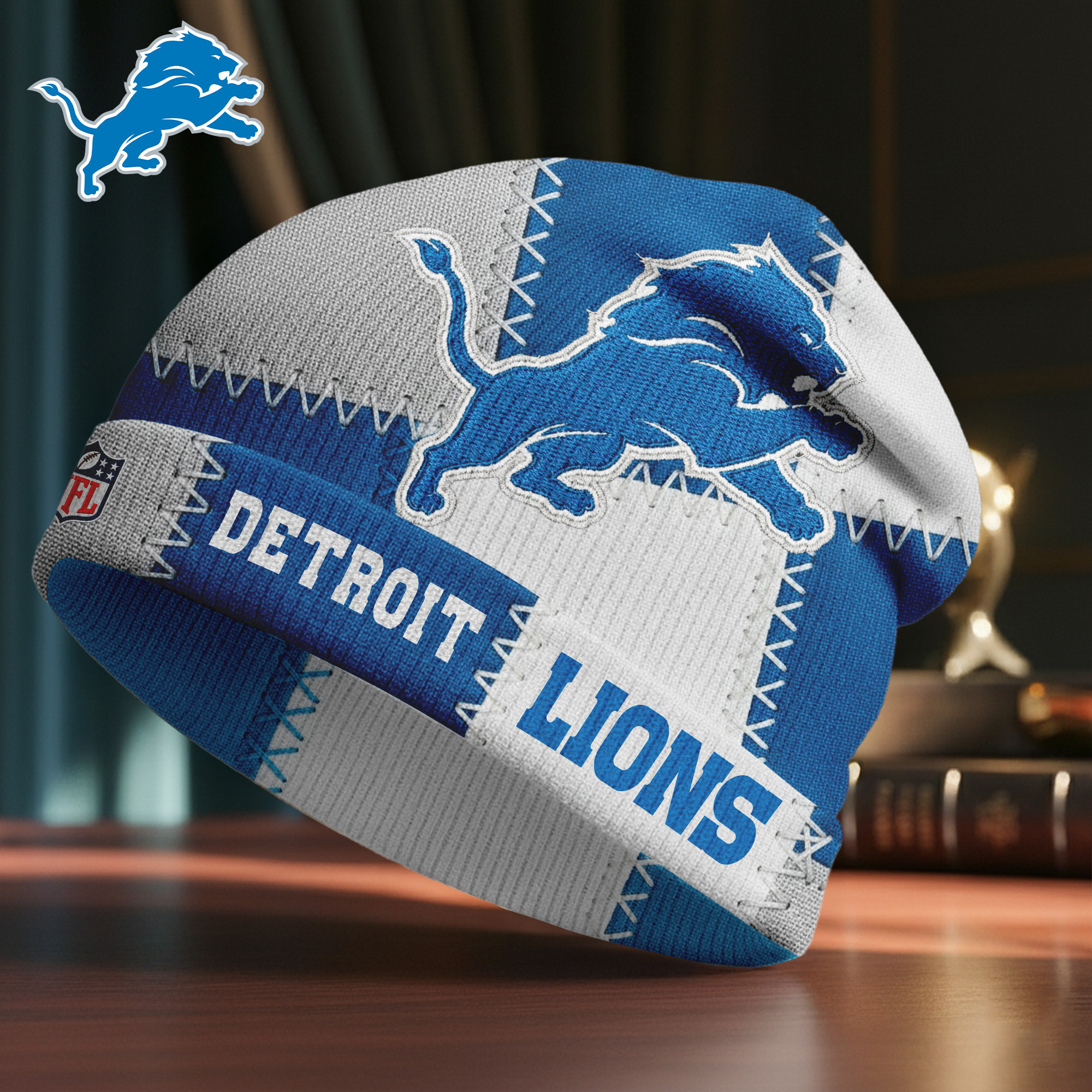 Detroit Lions | Premium NFL Pride Beanie Hat NY
