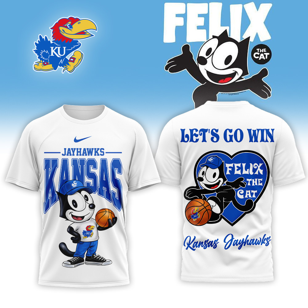 Kansas Jayhawks | Premium NCAA Hoop Felix Classic 3D Shirt NTH1